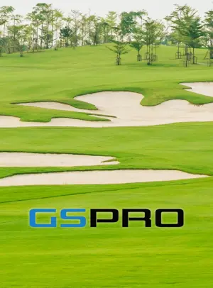 GSPRO golf simulator software interface